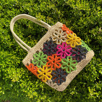 Thumbnail for Ellison & Young - Hand Made Flower Power Tote - 1 COLOR -