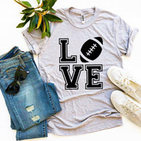 Thumbnail for Love Football T-Shirt - 9 COLORS -