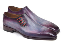 Thumbnail for Paul Parkman - Side Lace Oxfords Purple -