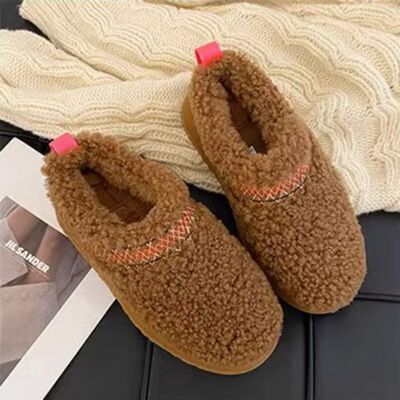 Braided Platform Slippers - T - 2 COLORS -