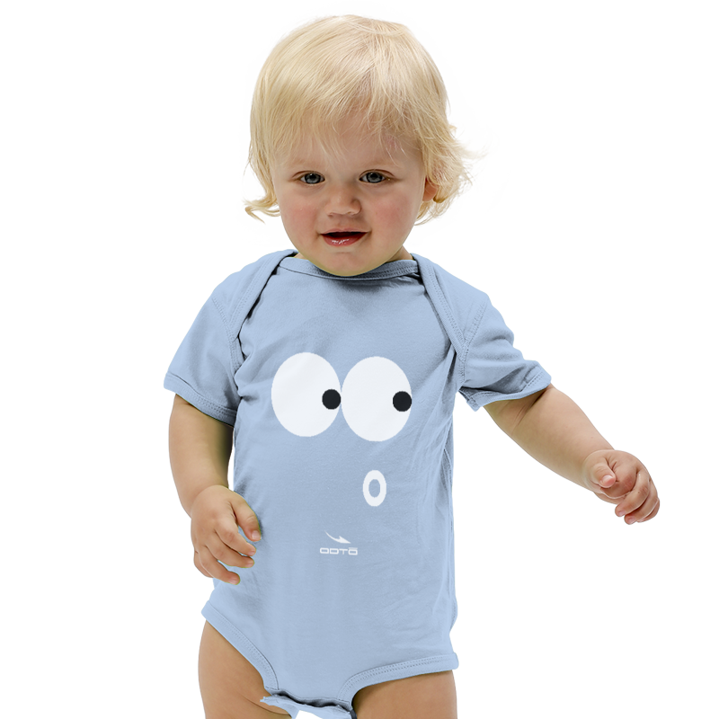 OOTO - EYE SEE - OH OH! - Infant Unisex Premium Soft Cotton Bodysuit - 6 / 24 MOS - 4 COLORS -