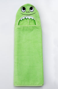 Thumbnail for Little Ashkim - Dino Hooded Cotton Turkish Towel -