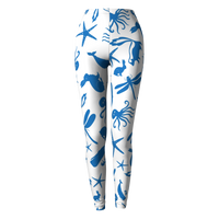 Thumbnail for Summer Ties - Multi Creature Leggings - 1 COLOR -