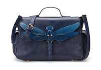 Thumbnail for Bellorita - Dragonfly Blue Satchel - 1 COLOR -