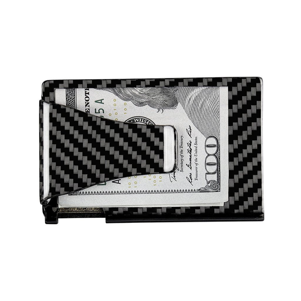 Simply Carbon Fiber - Real Carbon Fiber Cash & Card Slim Wallet -