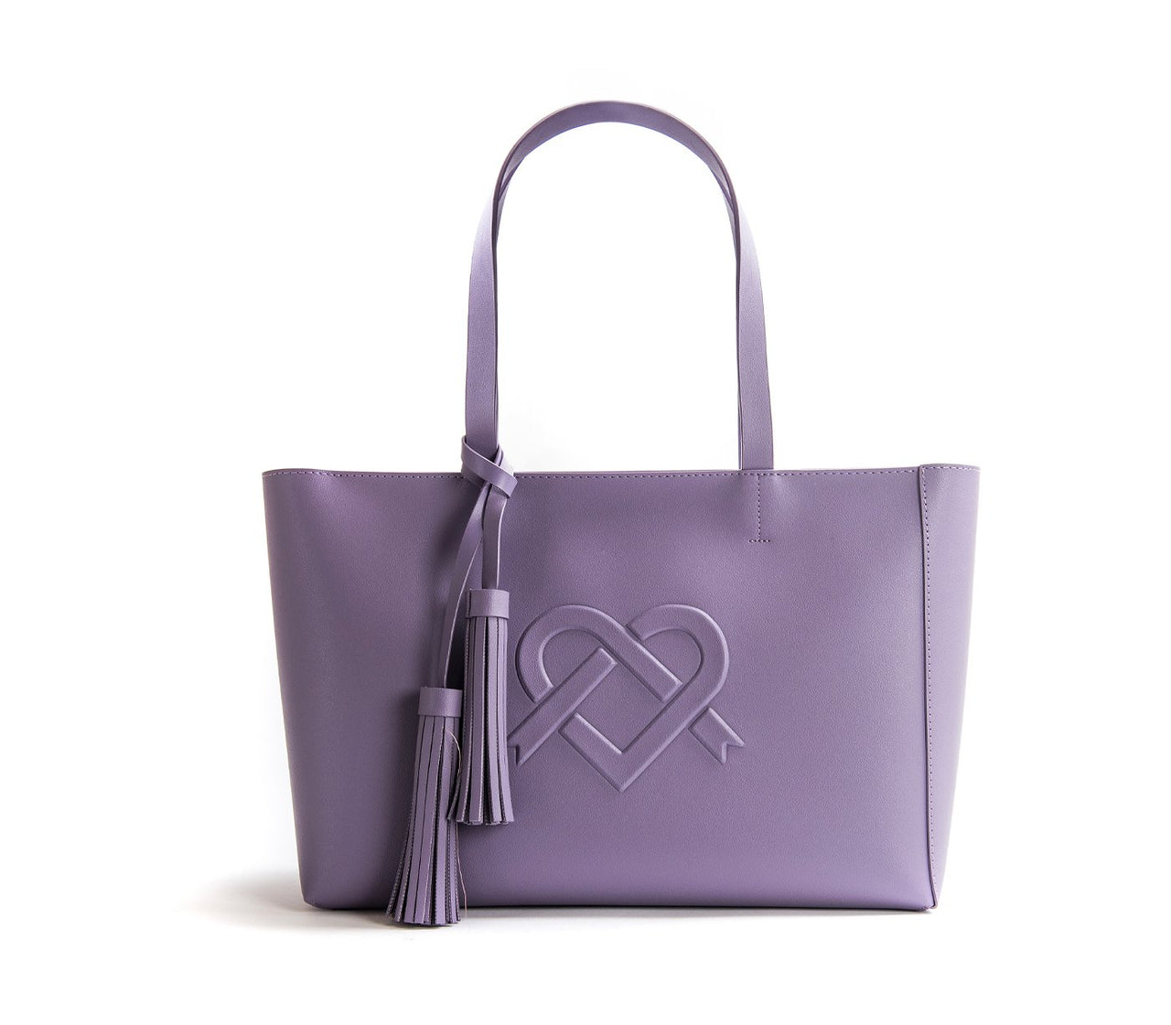 GUNAS NEW YORK - Tippi - Lilac Vegan Leather Tote Bag - 1 COLOR -