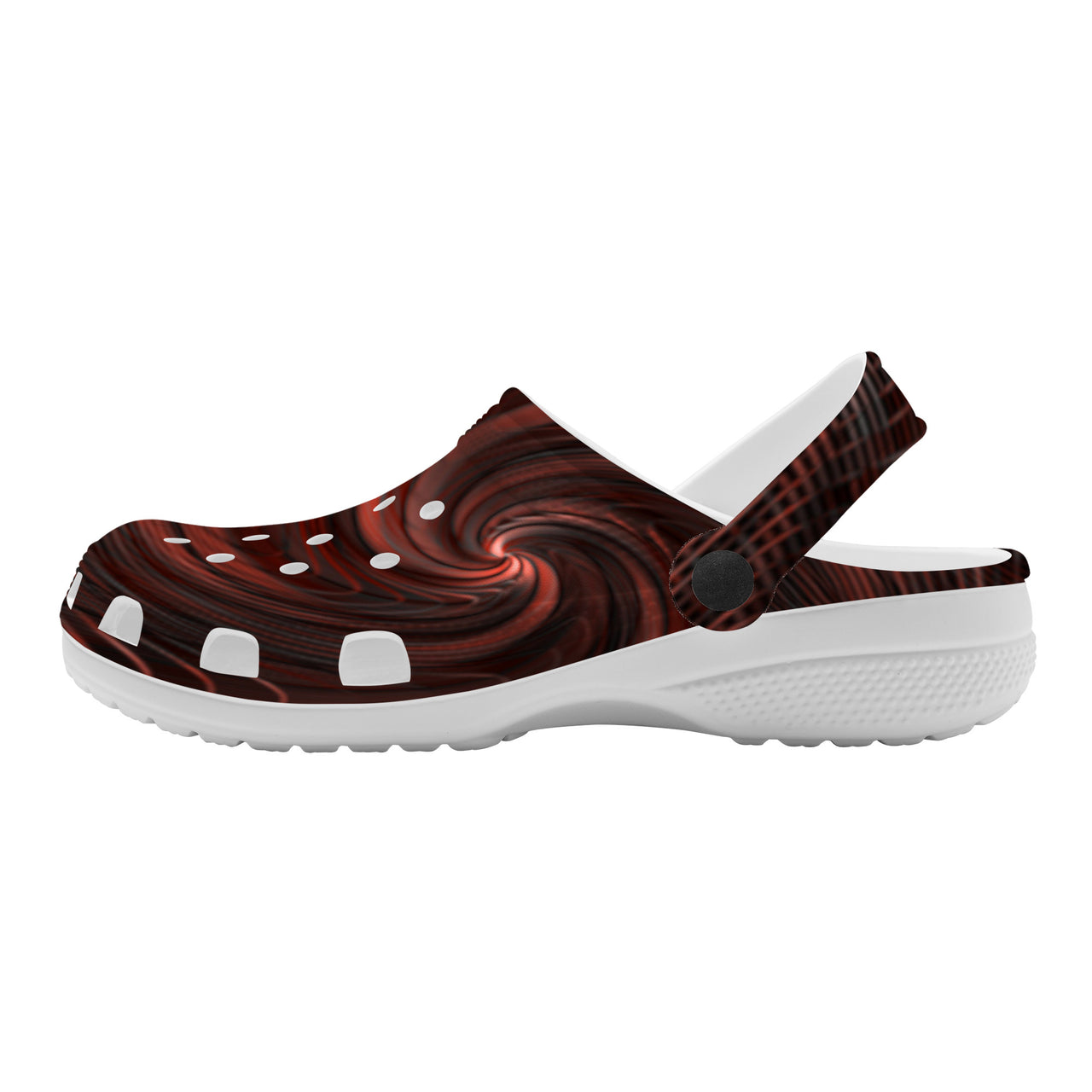 OOTO - GREEN DREAM BROWN PHASE - SF_S48_- WITH (OPTIONAL) PIVOTING HEEL STRAP - Crocs Clogs -