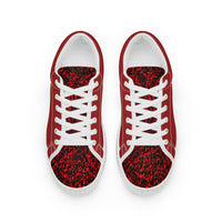 Thumbnail for OOTO - Women's Low Top Platform Sneaker - RED MARBLED - 1 COLOR -