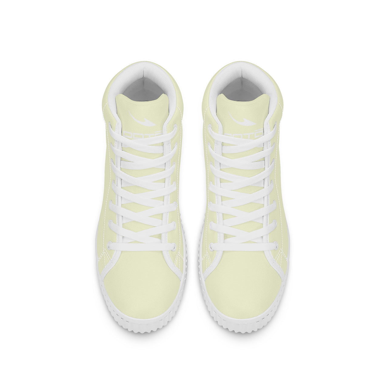 OOTO - CANARY YELLOW - Women's High Top Platform Shoes - 1 COLOR -