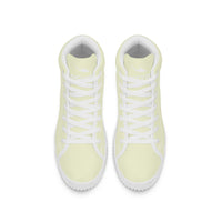 Thumbnail for OOTO - CANARY YELLOW - Women's High Top Platform Shoes - 1 COLOR -