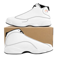 Thumbnail for OOTO - EZ WHITE -  SF_D89 Basketball Shoes - White soles -  Black tread - 1 COLOR -