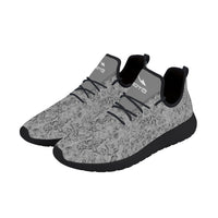 Thumbnail for OOTO - Lightweight Mesh Knit Sneaker - ACTIVE GRAY - Black soles - 1 COLOR -