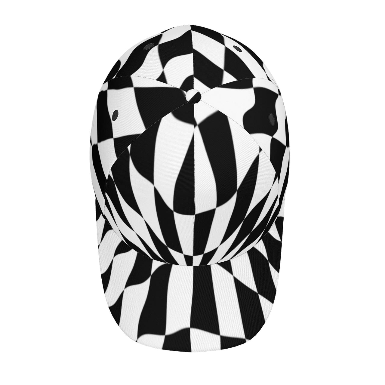 OOTO - CHECKERED PAST - HC_T9 Curved Brim Baseball Cap - 1 COLOR -