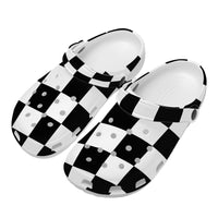 Thumbnail for OOTO - CHECKERED - SF_S48_WITH (OPTIONAL) PIVOTING HEEL STRAP - Crocs Clogs -