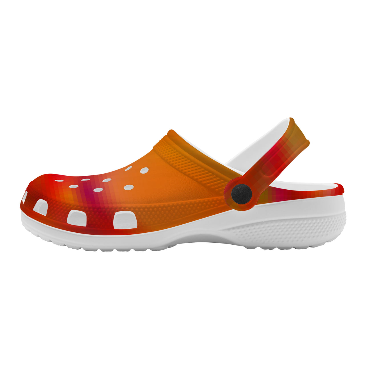 OOTO - DIGITIZED IMPRESSION SUN - SF_S48_- with pivoting heel strap - Crocs Clogs -