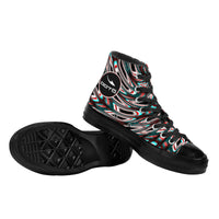 Thumbnail for OOTO - TIZZY - SF_D71 High Top Canvas Shoes - Black soles - 1 COLOR -