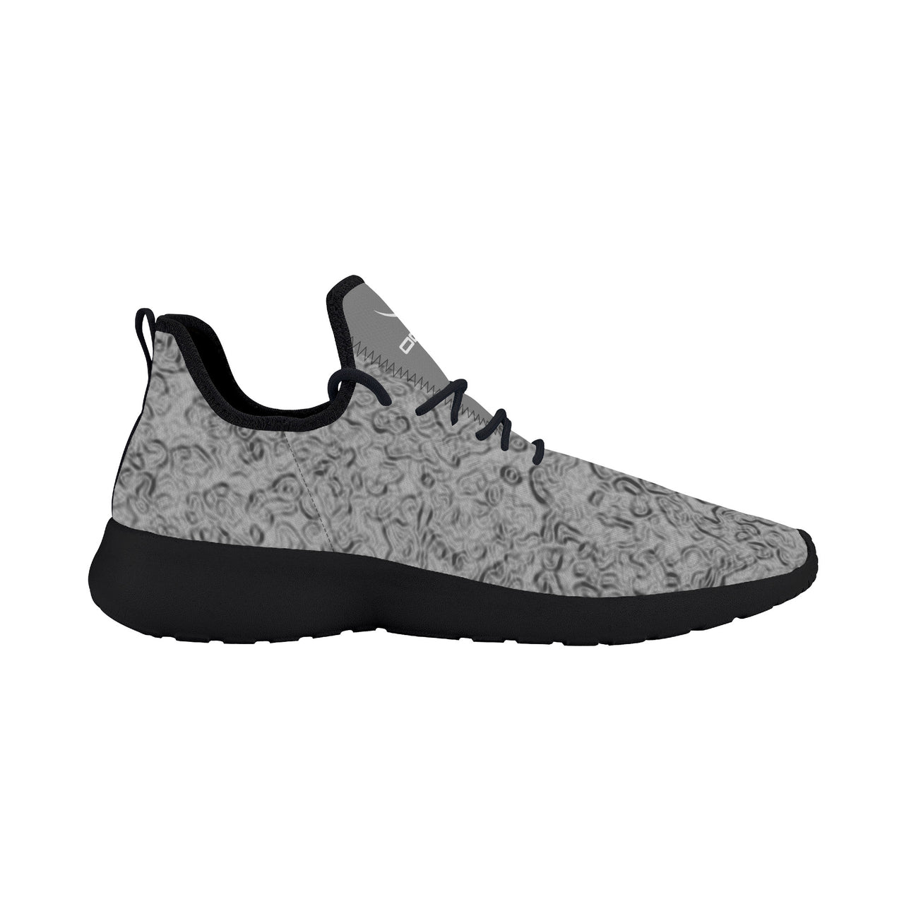 OOTO - Lightweight Mesh Knit Sneaker - ACTIVE GRAY - Black soles - 1 COLOR -