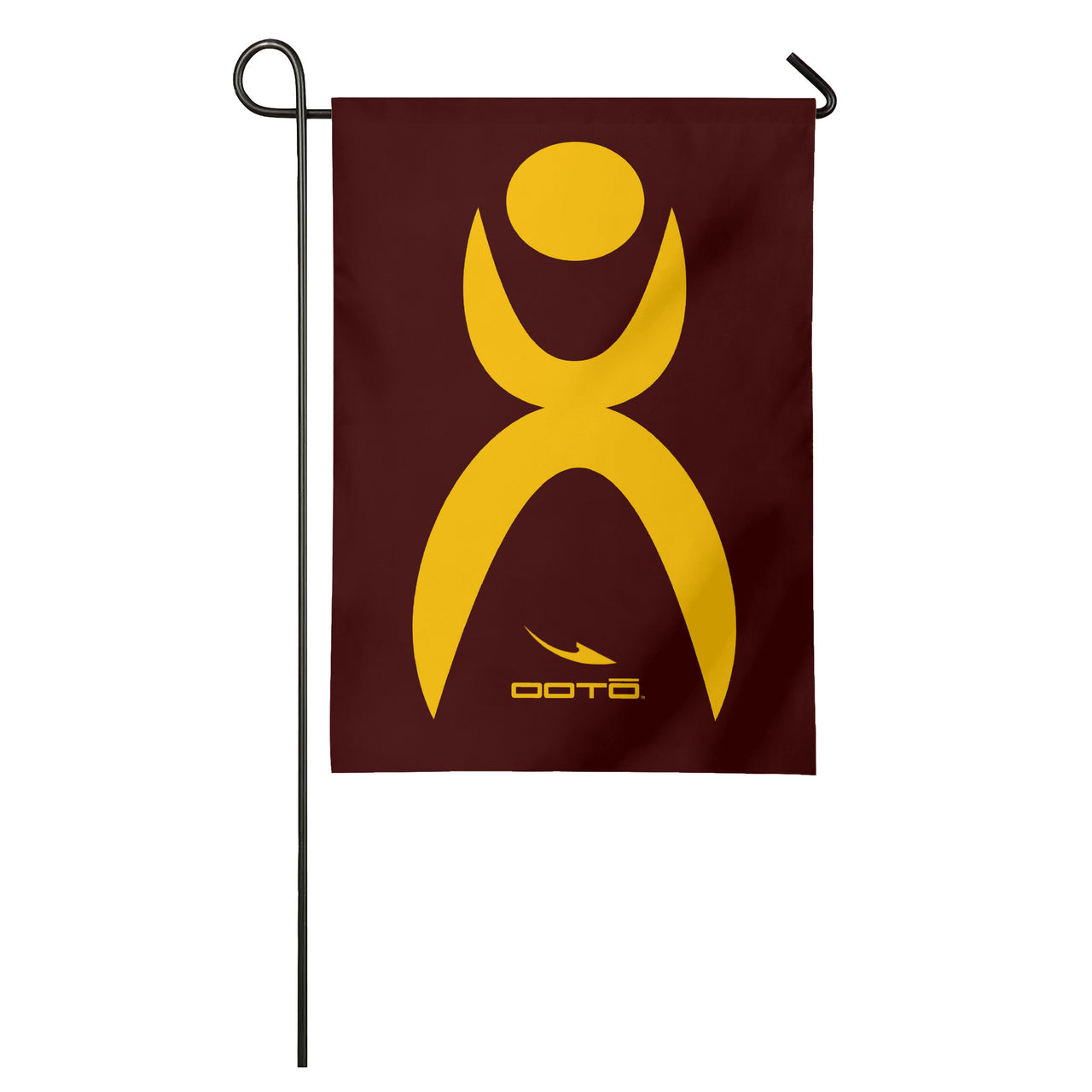 OOTO - GLYPHIC EN MAIZE - KTS Garden Flag -