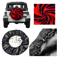 Thumbnail for OOTO - GALLACTIC FENCE COLLAPSE INTENSIFIES - HC_C82 Tire cover - 4 SIZES -