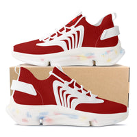 Thumbnail for OOTO - Max React Sneakers - CLASSIC B & R - FLAG RED - 1 COLOR -