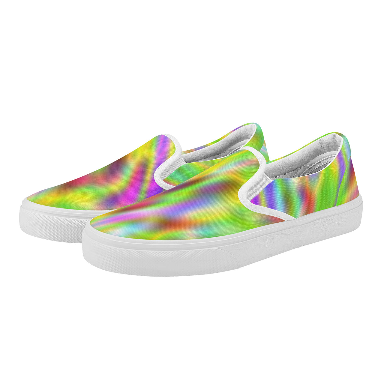 OOTO - WALK ON THE BEACH / NEON TIDE - MD New Style Skate Slip On Shoes - 1 COLOR -