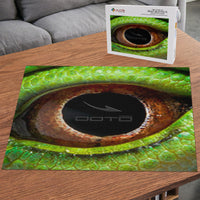 Thumbnail for OOTO - REPTILE EYE - PUZZLE_H2 Chipboard Jigsaw Puzzle (1000-Piece) -