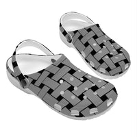 Thumbnail for OOTO - GREY WEAVE - WITH (OPTIONAL) PIVOTING HEEL STRAP - SF_S48 -_Crocs Clogs -