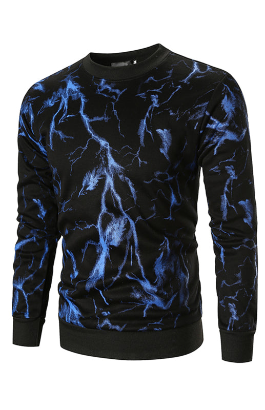 Men's Fashion Casual Print Sweatshirt - K - 3 COLORS -