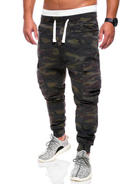 Thumbnail for Men's Camouflage Cargo Pants - K - 1 COLOR -