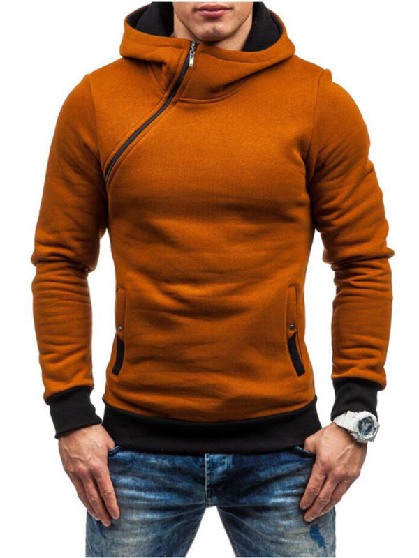 Men's Side Interlock Quarter Zip Pullover - K - 3 COLORS -