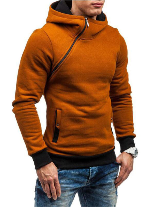 Men's Side Interlock Quarter Zip Pullover - K - 3 COLORS -