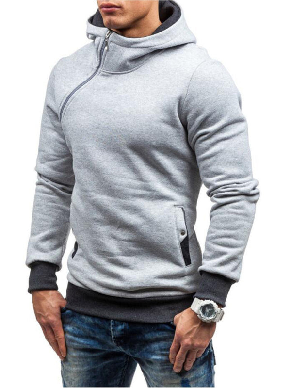 Men's Side Interlock Quarter Zip Pullover - K - 3 COLORS -