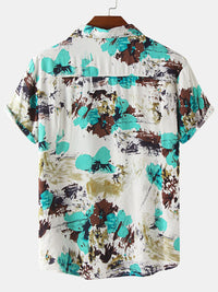 Thumbnail for Hawaiian Style Casual Beach Vacation Printed Men's Shirt - K - 19 PATTERNS -