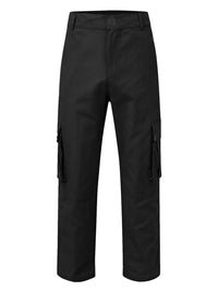 Thumbnail for Men's multi-pocket loose casual straight cargo pants - K - 5 COLORS -