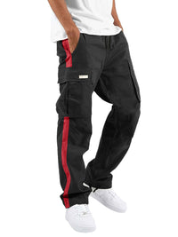 Thumbnail for Men's new fashionable casual drawstring pockets color-blocked Pants - K - 6 COLORS -