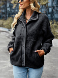 Thumbnail for Women's Zipper Long -Sleeved Wild Leisure Jacket - K - 2 COLORS -