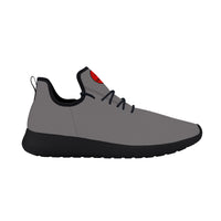 Thumbnail for OOTO - SF_F39 Lightweight Mesh Knit Sneaker - CLASSIC B & R - Black soles - 1 COLOR -