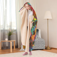 Thumbnail for OOTO - A PAINTERS PALLET - SF_F15 Hooded Blanket - 2 SIZES -