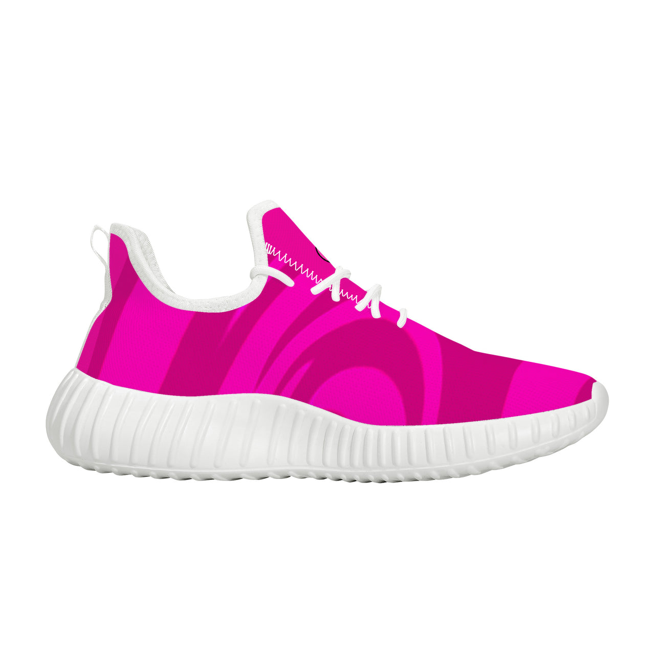 OOTO - Mesh Knit Sneakers - CLASSIC PK & B - PINK TIDE - White soles - 1 COLORS -