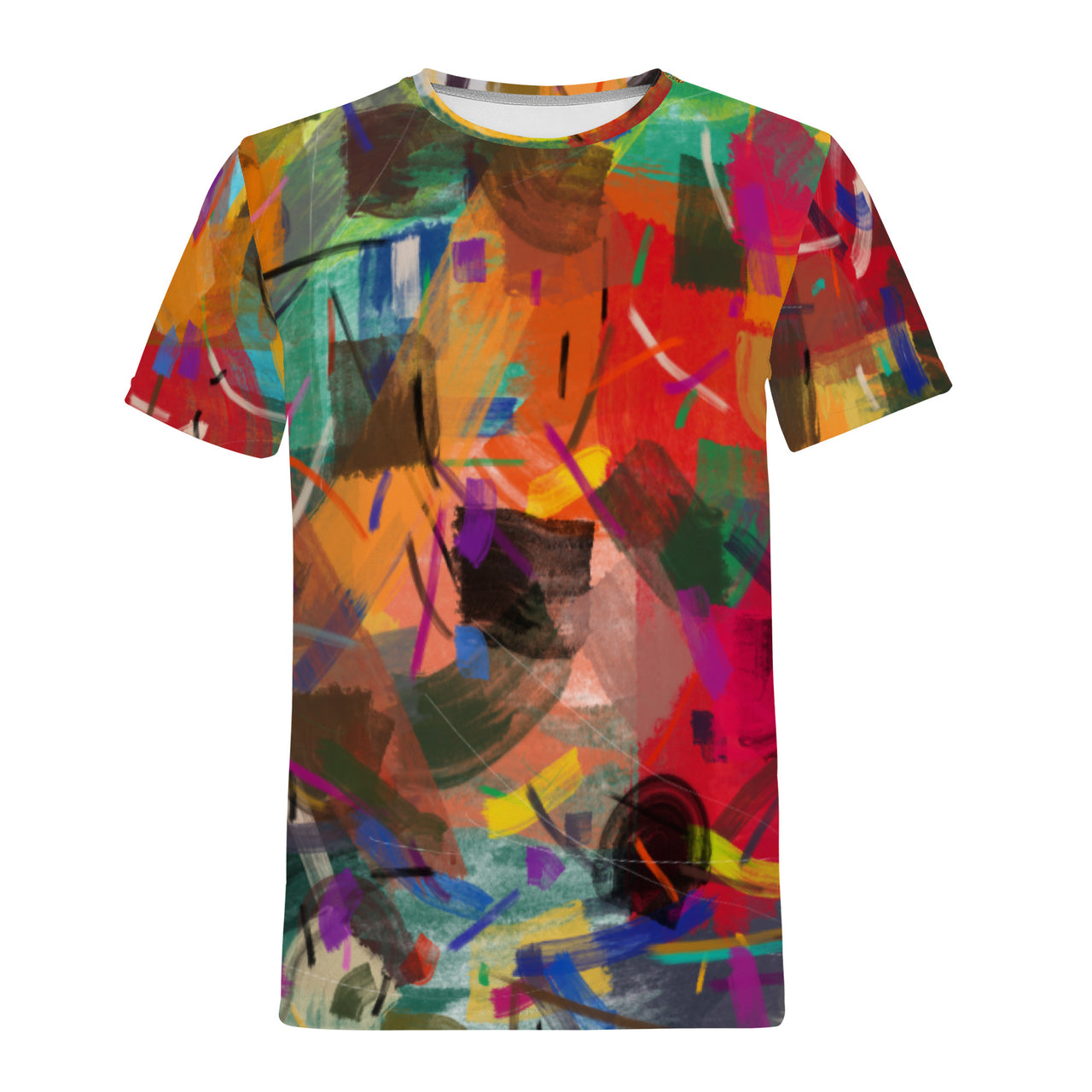 A PAINTERS PALLET - D61 Men's All Over Print T-Shirt - 1 COLOR -