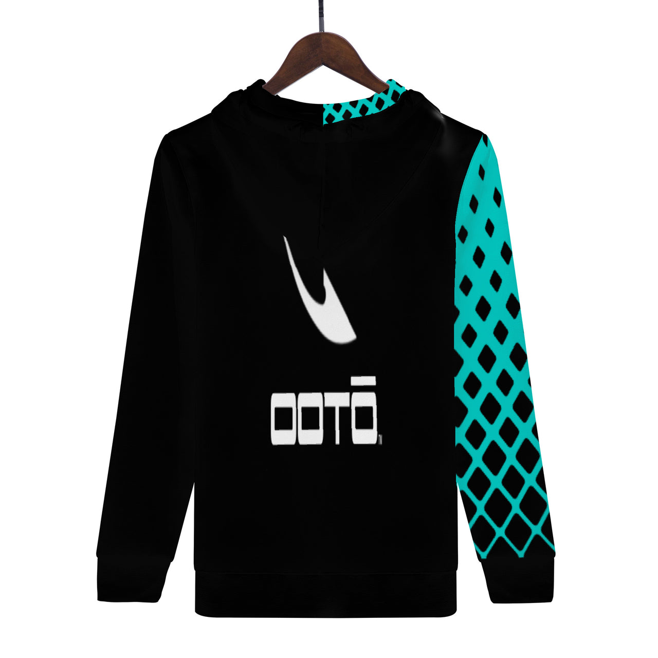 OOTO - STRETCH DASH / RT.SIDE GRADIENT - D55 Men's Print Hoodie - 1 COLOR -