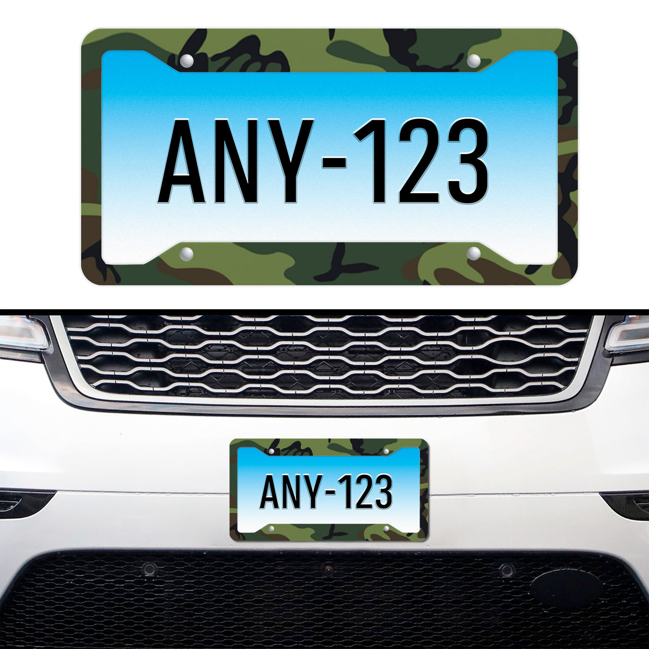 OOTO - CAMO - License Plate Frames - 1 COLOR -