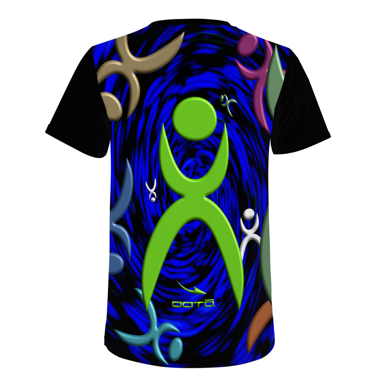 GLYPHIC EN DIMENSIONAL GRASP - D61 Men's All Over Print T-Shirt - 1 COLOR -