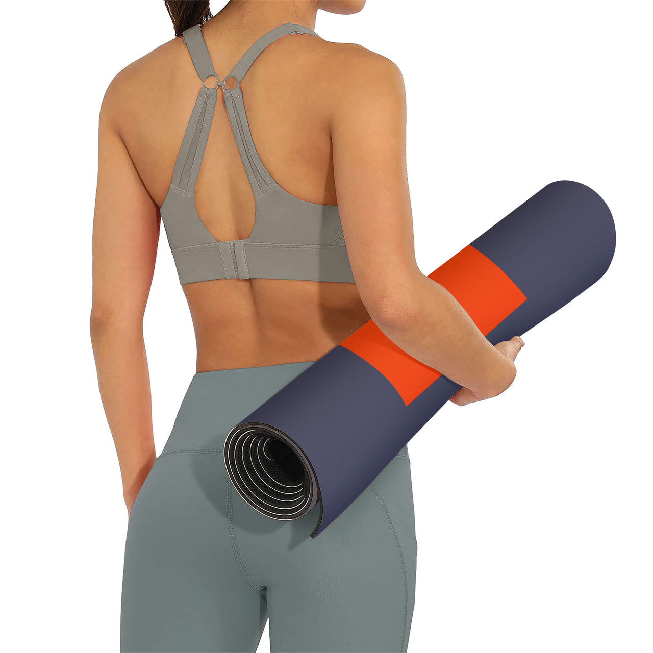 OOTO - Yoga Mat - Elisiidun orange fade