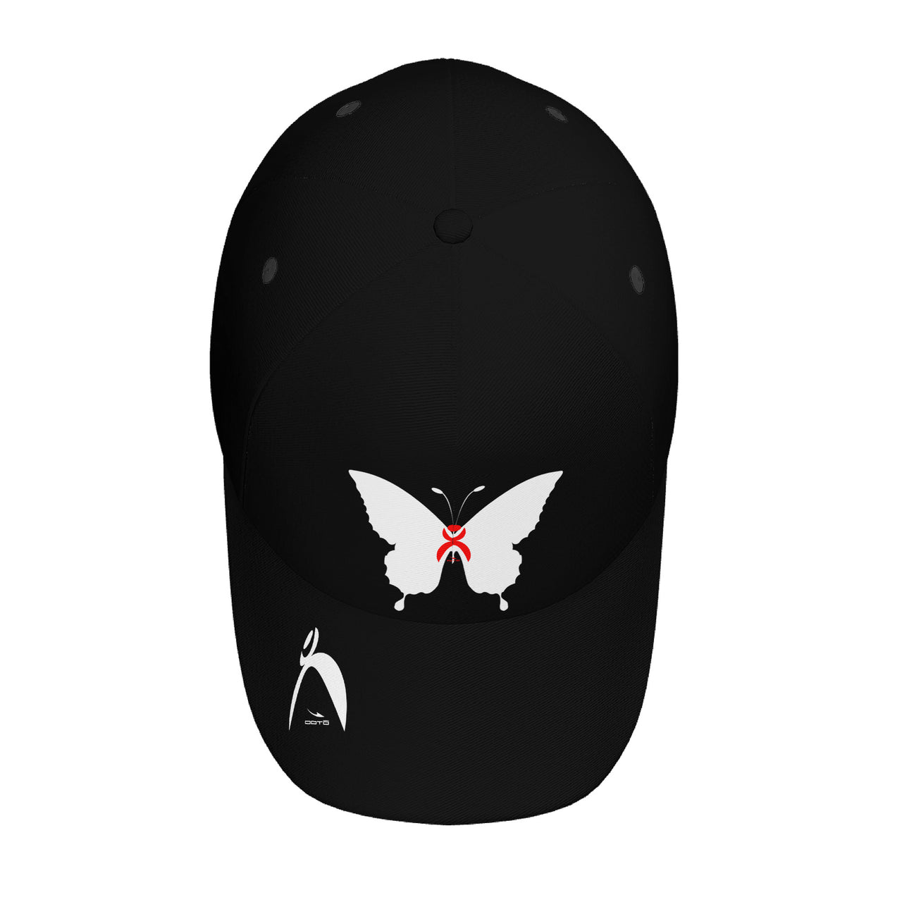 OOTO - GLYPHIC -N- BUTTERFLY - BIG STEPPIN GLYPHIC - HC_T9 Curved Brim Baseball Cap - 1 COLOR -