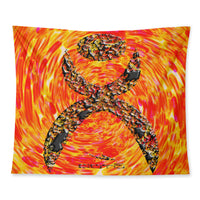 Thumbnail for OOTO - GLYPHIC EN HALTED PHASE CS - D34 Wall Tapestry - 3 SIZES -