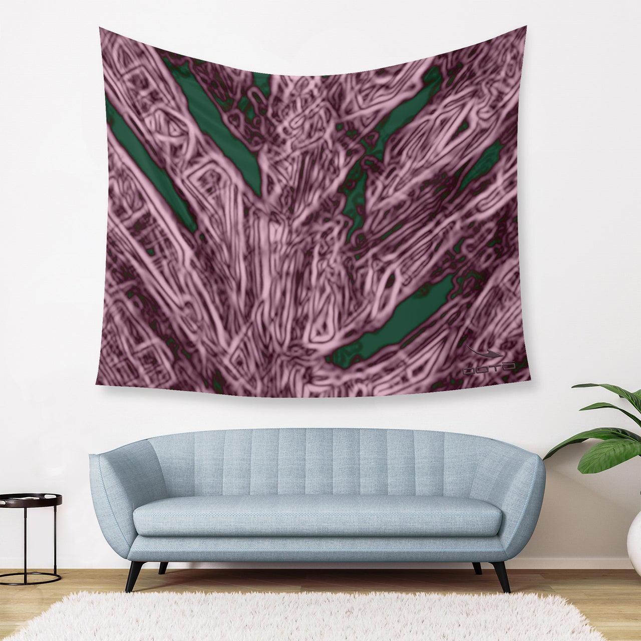 OOTO - NEON GROWETH - Wall Tapestry - 3 SIZES -