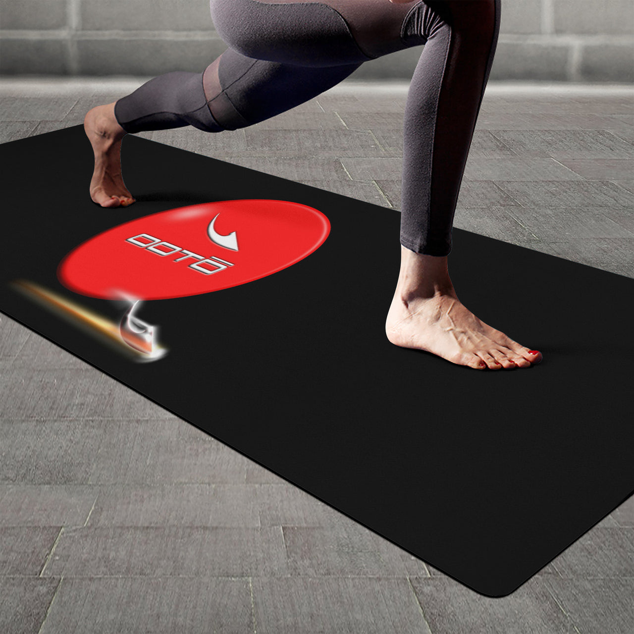 OOTO - Yoga Mat - Play ball & Flaming Dash -