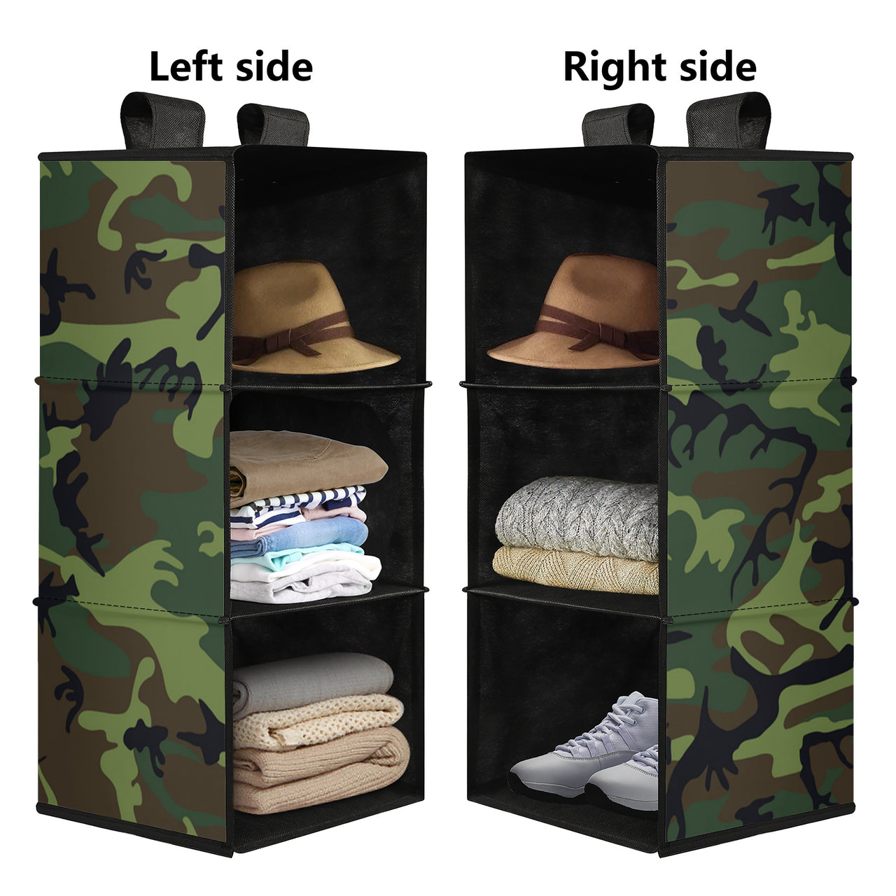 OOTO - CAMO - MB 3 Shelf Hanging Wardrobe - 1 COLOR -