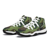 Thumbnail for OOTO - FULL COURT CAMO - High Top Air Retro Sneakers - 1 CAMO COLOR -